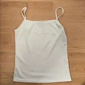 White tank top
